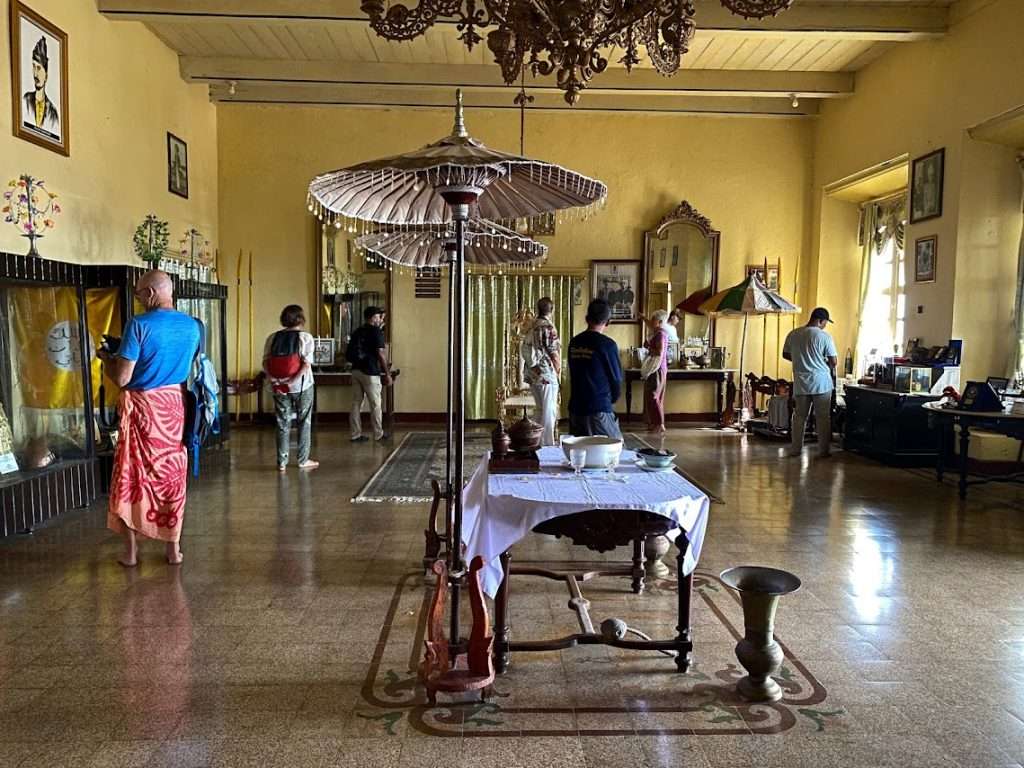 inside ternate sultan palace