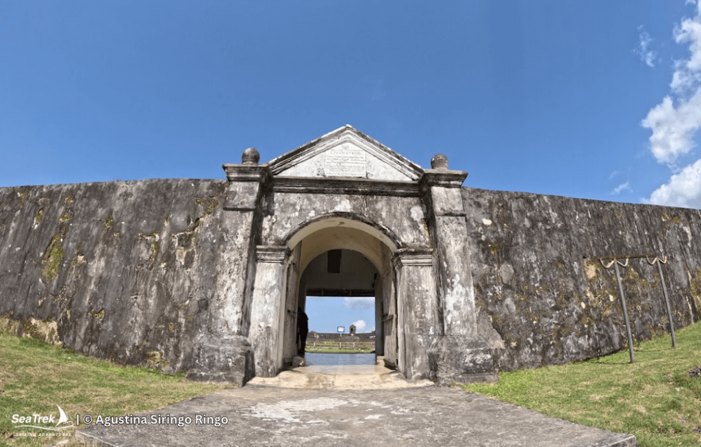 Fort Duurstede in Saparua is one of the historical sites in Maluku
