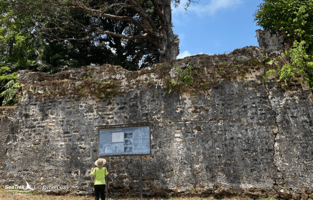 Fort Hollandia in Banda is one of the historical forts in Maluku.