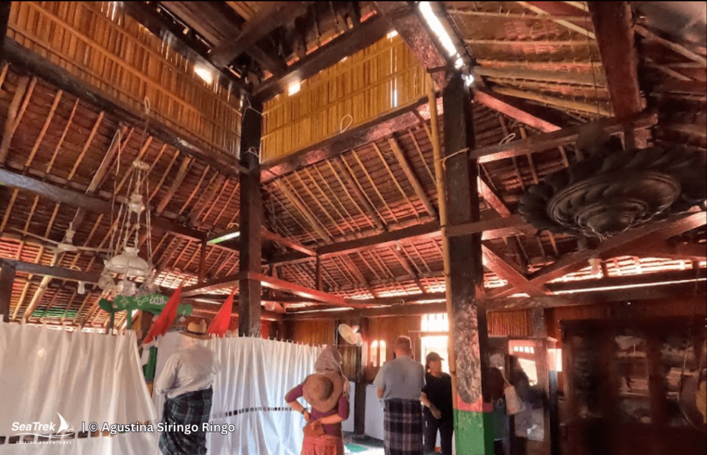 Wapauwe Old Mosque is one of the historical sites in Maluku.