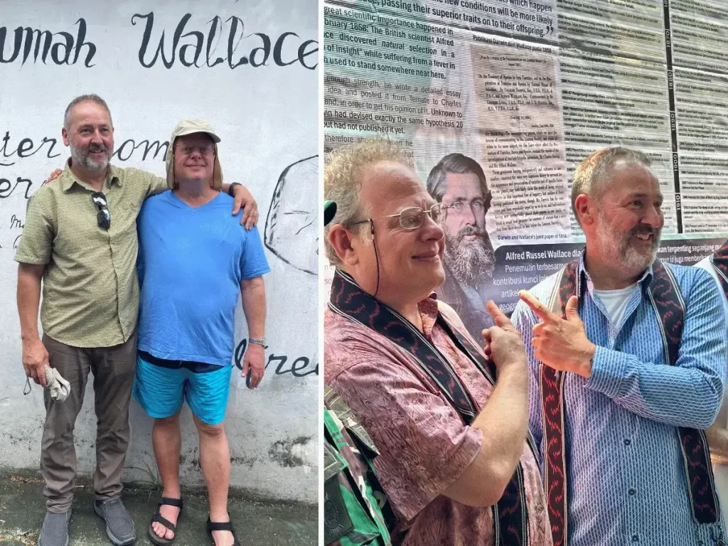 Bill Wallace and George Beccaloni