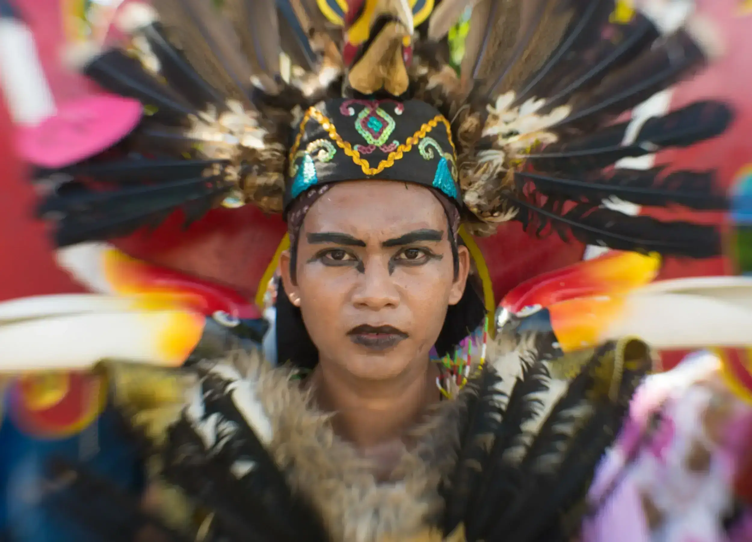 Local Dayak People