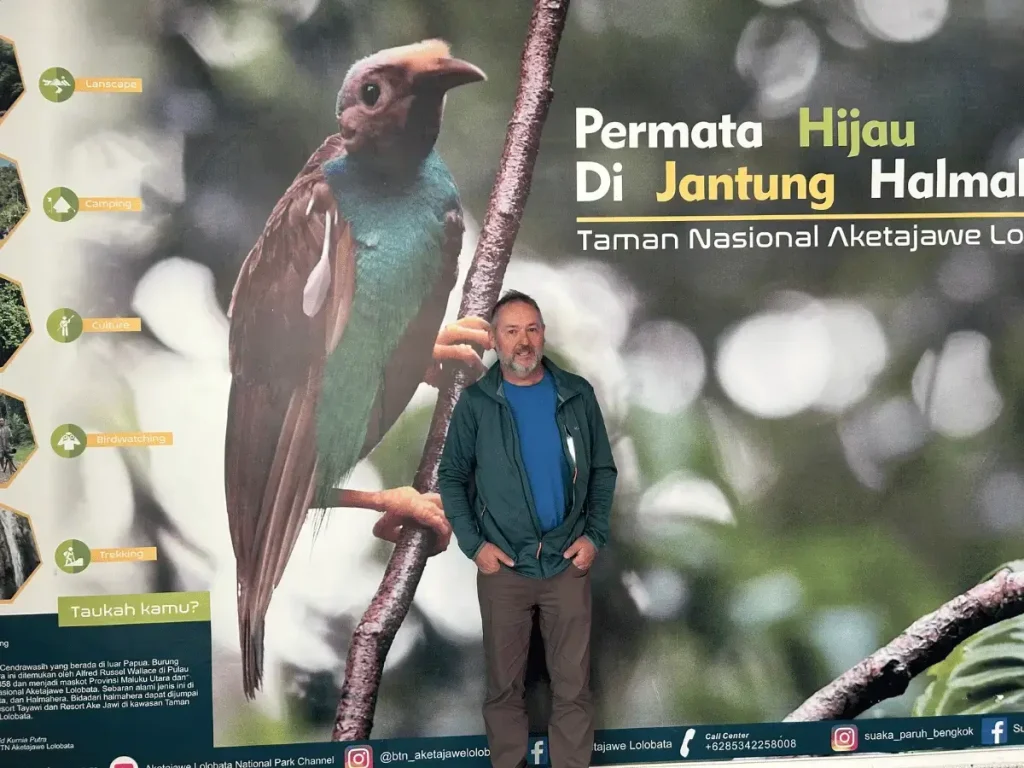 Wallace's Great Grandson, Bill Wallace in Ternate Airport